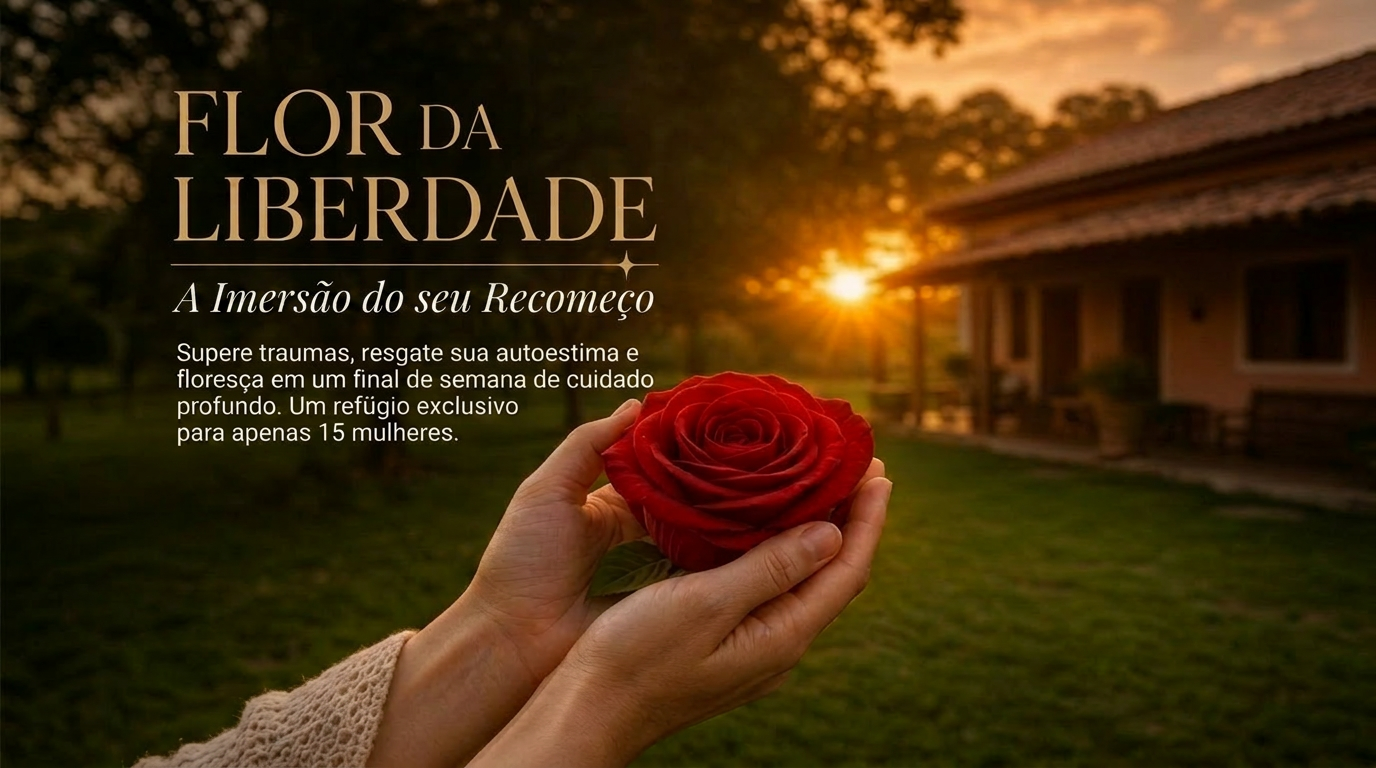 Flor da Liberdade — O Retiro do seu Recomeço